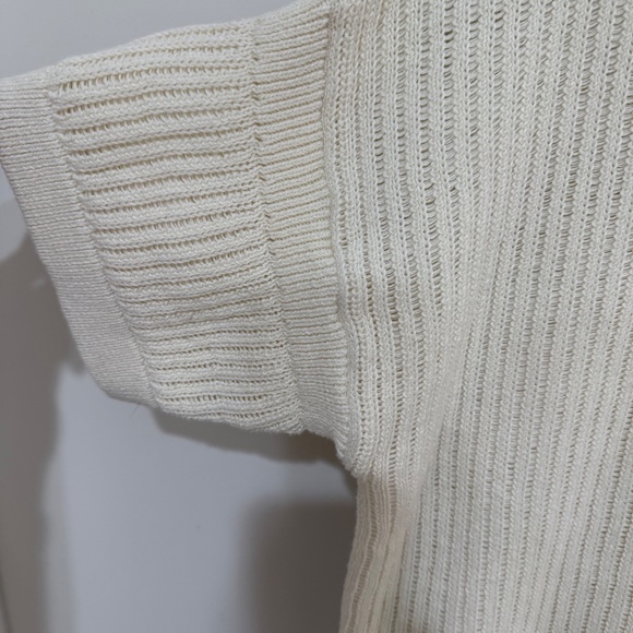 Michael Kors Yarn Knit Short Sleeve Sweater - Picture 5 of 5